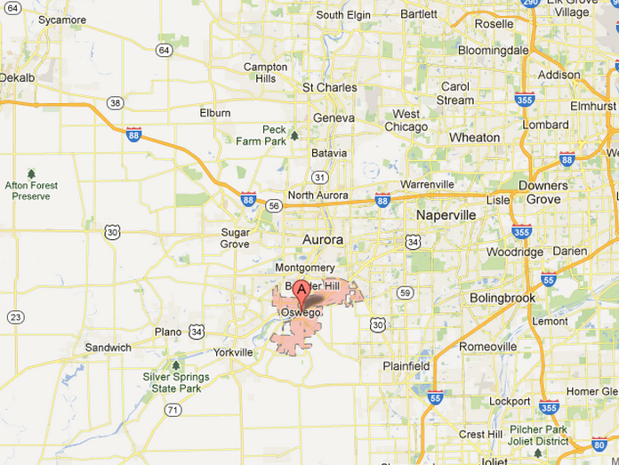 Home Inspection Service Area - Oswego and Chicago Suburbs, IL